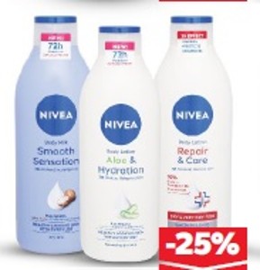 Nivea Telové mlieko