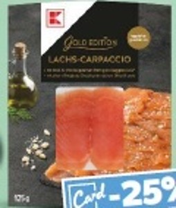 K-Gold Edition Lososové carpaccio