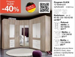 Program CLICK - Nadstavec