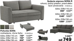 Pohovka SORA
