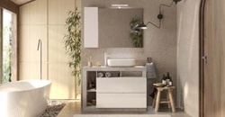 Kúpeľňový program HAMBURG - 1 Zrkadlová skrinka