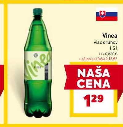 Vinea viac druhov 1,5l