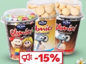 Olmíci s dražé Jogurt v akcii