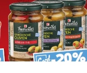 K-Favourites Zelené olivy