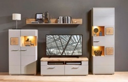 6: Obývacia zostava - široká komoda