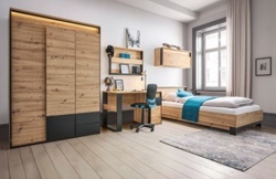 7: Izba pre mládež - posteľ