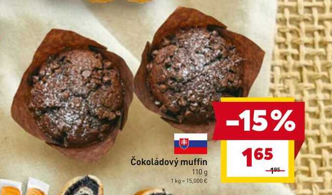 Čokoládový muffin 110 g 