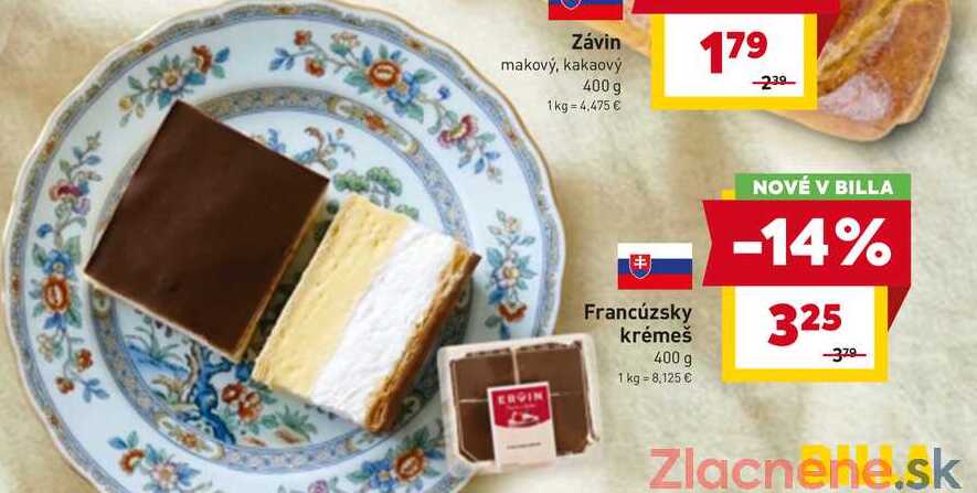 Francúzsky krémeš 400 g 