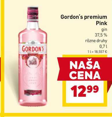 Gordon's premium Pink gin 0,7l