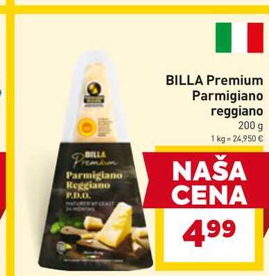 BILLA Premium Parmigiano reggiano 200 g