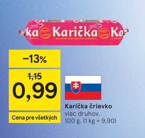 Karička črievko viac druhov 100 g
