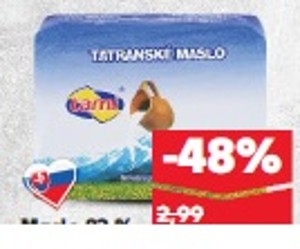 Tami Tatranské maslo