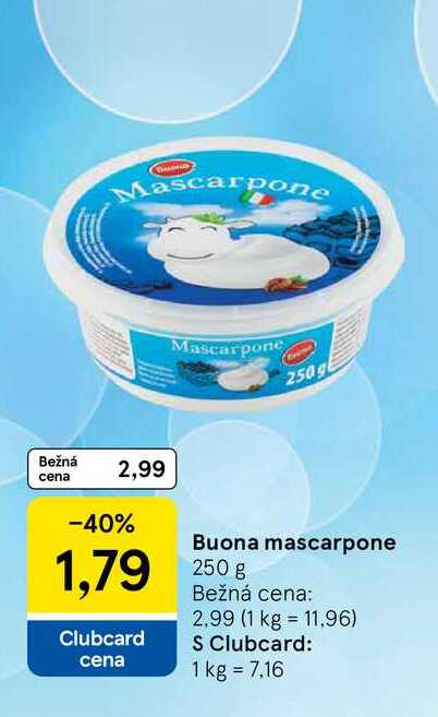 Buona mascarpone 250 g