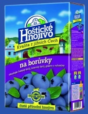 Hoštické hnojivo na čučoriedky