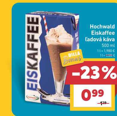 Hochwald Eiskaffee ľadová káva 500 ml 