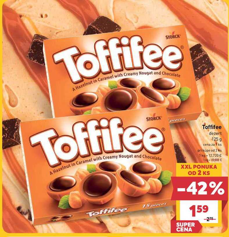Toffifee dezert 125 g