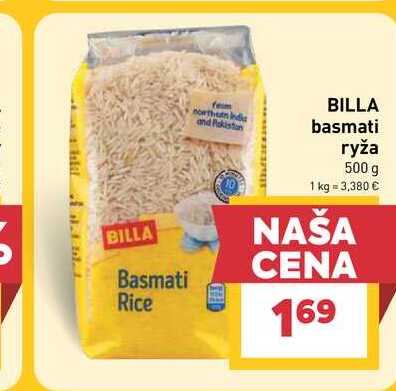 BILLA basmati ryža 500 g 