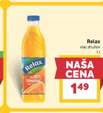 Relax 100% PET 1L