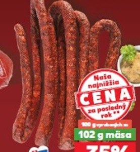 Kukkonia Mangalica klobása