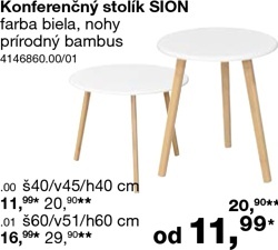 Konferenčný stolík SION