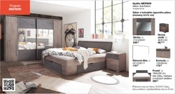Spálňa MERWIN - Rámová lišta