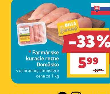Farmárske kuracie rezne 1 kg 