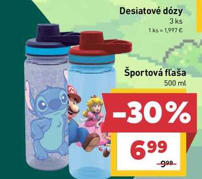 Desiatové dózy 3 ks
