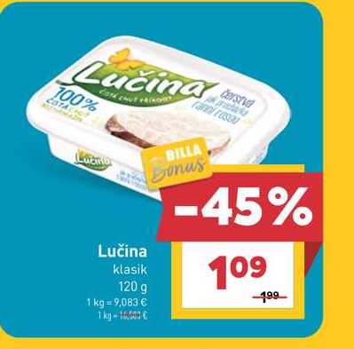 Lučina klasik 120 g 