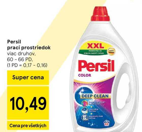 Persil prací prostriedok viac druhov 60 - 66 PD