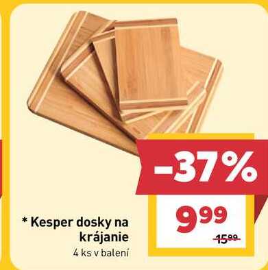 Kesper dosky na krájanie 4 ks v balení