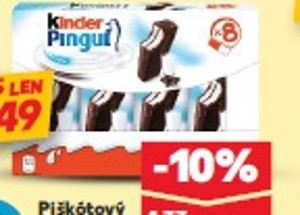 Kinder Pingui Čoko Piškótové rezy