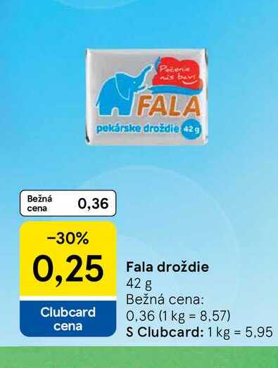 Fala droždie 42 g