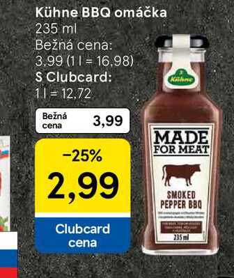 Kühne BBQ omáčka 235 ml