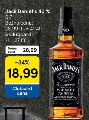 Jack Daniel's 40 % 0.7l