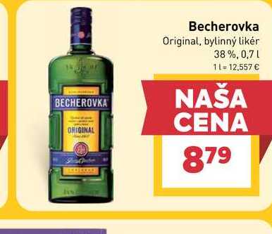 Becherovka Original 70 cl