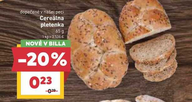 Cereálna pletenka 65 g