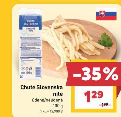 Chute Slovenska údené/neúdené 100 g