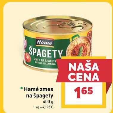 Hamé zmes na špagety 400 g