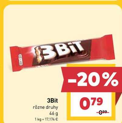 3Bit rôzne druhy 46 g