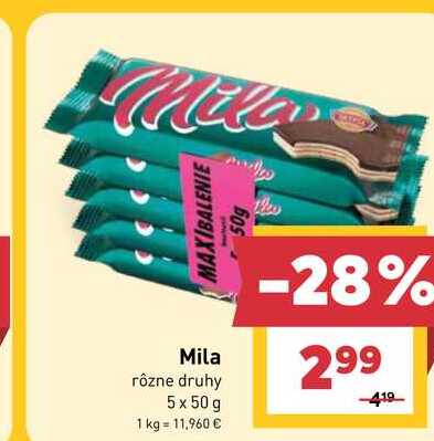 Sedita Mila 5x50 g