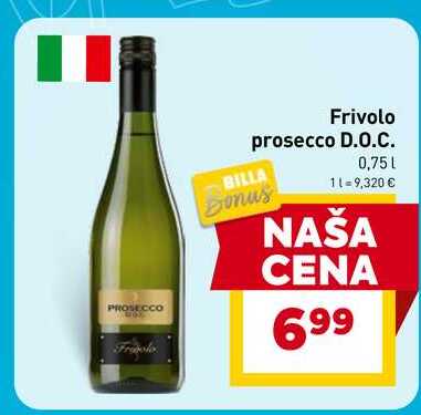 Frivolo prosecco D.O.C. 0,75 L