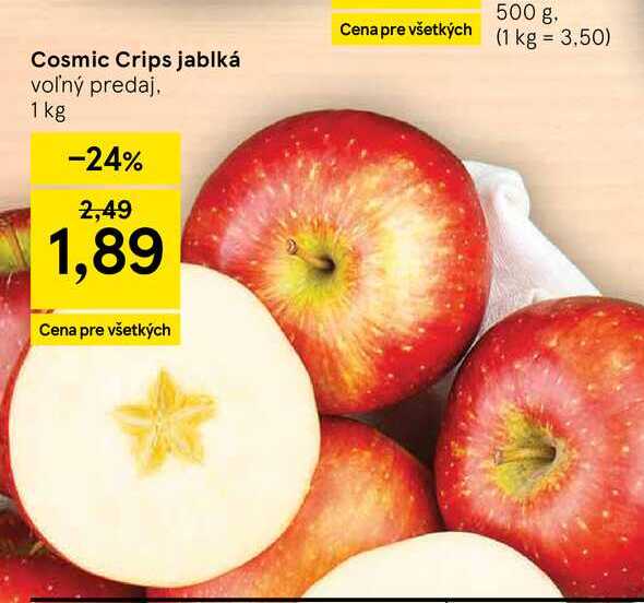 Cosmic Crips jablká voľný predaj 1 kg