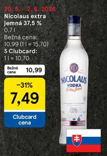 Nicolaus extra jemná 37,5 % 0.7l