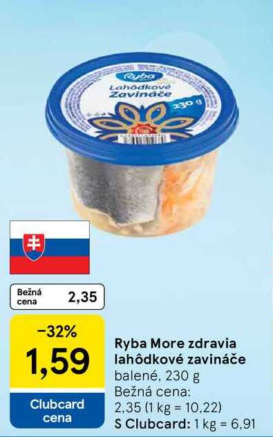 Ryba More zdravia lahôdkové zavináče balené 230 g
