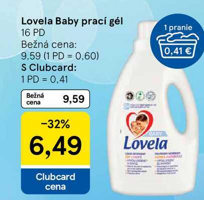 Lovela Baby prací gél 16 PD