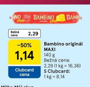 Bambino originál MAXI 140g