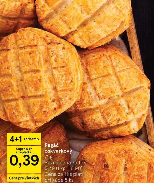 Pagáč oškvarkový 71 g 