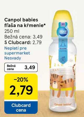 Canpol babies fľaša na kŕmenie 250 ml