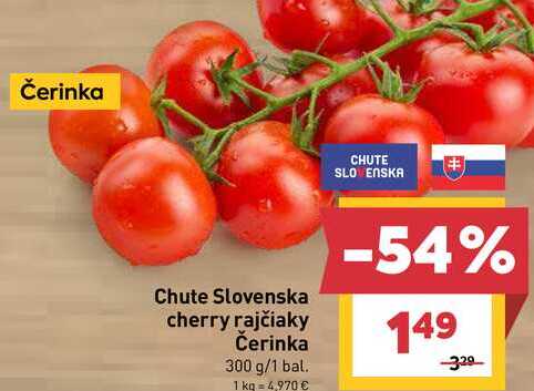 Chute Slovenska cherry rajčiaky Cerinka 300 g/1 bal.