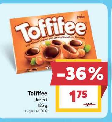 Toffifee dezert 125 g